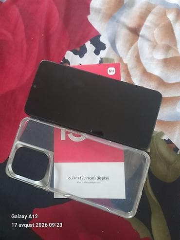 iphone x barter: Redmi 13C, 64 GB, rəng - Qara, Düyməli, Barmaq izi, İki sim kartlı — 3