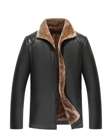 ekodəridən kişi gödəkçəsi: Kurtka, Dəri, Payız, 2XL — 1