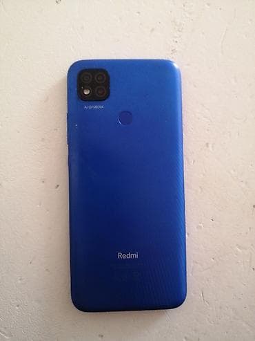 Redmi 9C, 64 GB, rəng - Mavi, Qırıq