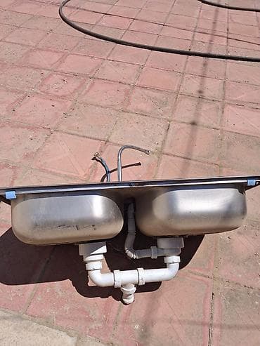 samovar satışı: İşlənmiş Düzbucaqlı Mətbəx çanağı, Paslanmaz polad, Ünvandan götürmə — 2