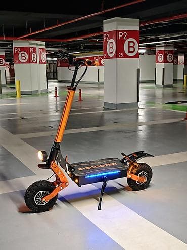 Elektrik nəqliyyatı: Yeni Elektrik samokat 10", > 1000 Vt, > 45 km/s, Ünvandan götürmə — 3