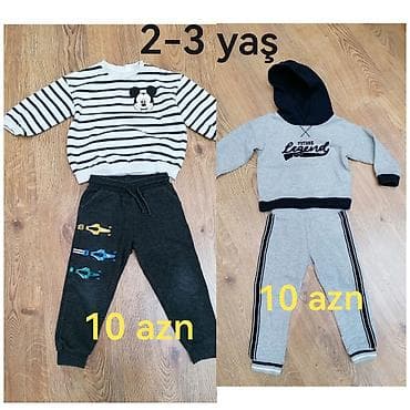 ikinci əl paltar satışı: (Whatsap var) Uşaq geyimləri bəziləri tezedi, bəziləri 2-3 dəfə — 2