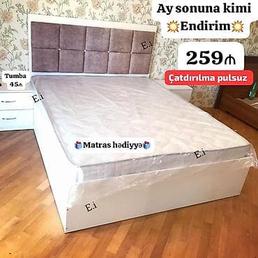 lalafo kravatlar: Yeni, İkinəfərlik çarpayı, Bazasız, Matras ilə, Siyirməsiz — 2