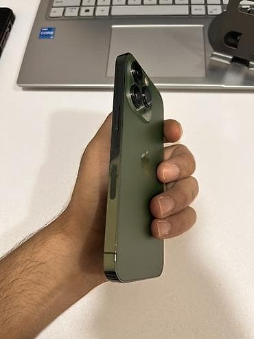 IPhone 13 Pro, 128 GB, Alpine Green, Qırıq, Simsiz şarj, Face ID — 4