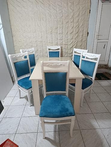 Mdf Masa desti tam ideal vəziyyətdə oturacaqlar temiz taxtadan qiymət — 6