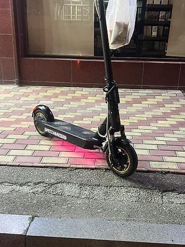 Elektrik skuter – Speed Hunters temalı dizayn - Güclü LED ön fara və — 3