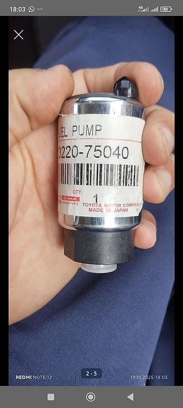 nasosu: Orginal Toyota/Lexus üçün orijinal yanacaq nasosu (Fuel Pump). Etiket — 1