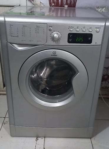 paltar yuyan masini: Paltaryuyan maşın Indesit, 7 kq, İşlənmiş, Qurutma var, Ödənişli çatdırılma — 1