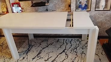 demir qapi satilir: Qonaq masası, İşlənmiş, Açılan, Dördbucaq masa — 7