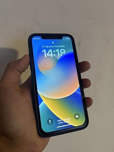 iphone ekran şəkili: IPhone X, Gümüşü, Face ID — 2