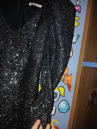 boyuk bədən paltarlar: Qadın geyimləri dəsti – 4 müxtəlif don - Göy məxməri don: uzun — 4