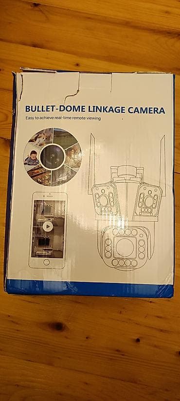 güneş paneli kamera: Açıq havaya uyğun Wi‑Fi təhlükəsizlik kamerası Xüsusiyyətlər: - PTZ — 7