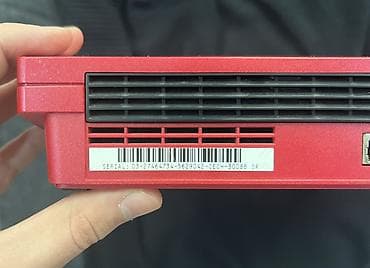 PS3 (Sony PlayStation 3): PS3 Slim qırmızı (Scarlet Red Limited Edition) 3000 versiya 1 tb — 6