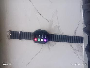 mf saat: Yeni, Smart saat, Apple, Sensor ekran, rəng - Qara — 2