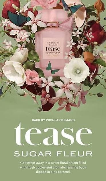 ✨ Victoria’s Secret Tease Sugar Fleur – Zərif və Cazibədar Qadın Ətiri — 4