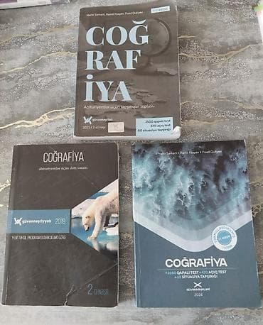 Coğrafiya toplular/ vəsaitlər Coğrafiya Güvən abituriyentlər üçün dərs lalafo.az -da Coğrafiya toplular/ vəsaitlər Coğrafiya Güvən abituriyentlər üçün dərs