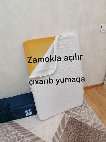 işlənmiş manej: 70 Azn Mothercare uşaq manej/çarpayısı Sumkasıda var + Döșek və Döșek — 6