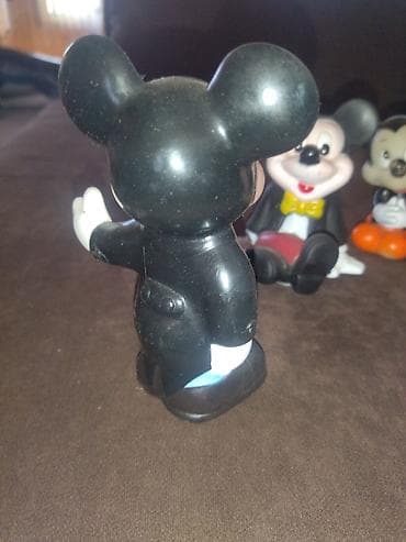 stranger things max: Mickey və Minnie Mouse fiqurları – 4 ədəd dəst rezin, 1960-70il — 6