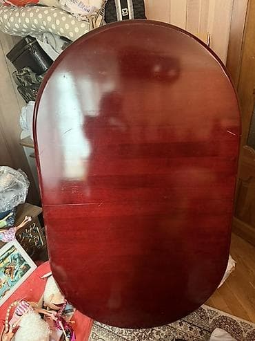 novruz süfrəsi şəkilləri: Qonaq masası, Qatlanan, Taxta, Oval masa — 1