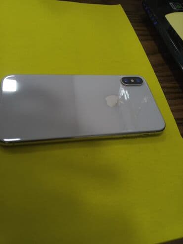 iphone x ucuz: IPhone X, Gümüşü, Face ID — 7