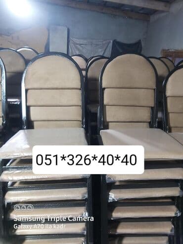 Masa və oturacaq dəstləri: Qonaq otağı üçün, Yeni, Açılan, Dördbucaq masa, 1 stul — 1