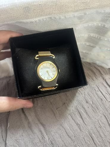 kiwi saati: Yeni, Qol saatı, Gucci, rəng - Qara — 2