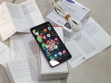 Kasalar: Samsung Galaxy A01, 16 GB, rəng - Qırmızı, Zəmanət, Düyməli, Sensor — 7