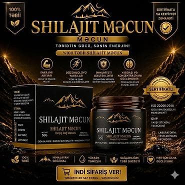 SERTİFİKATLI ORGİNAL HİMALAY SHİLAJİT SHILAJIT MƏCUN – Həqiqi Dağ
