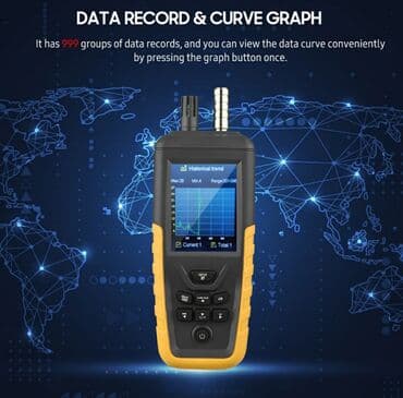прибор: Toz hissəciklərinin sayğacı Model: TC - 8100 Səpilmə prinsipini qəbul — 3