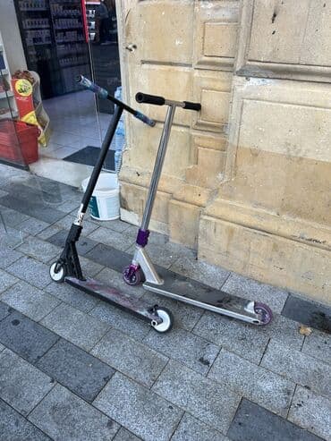 купить трюковой самокат в бишкеке: Zorg Tech team 2021, 2 aydı alınıb aəla vəzziyətdədir, 350 manata — 4