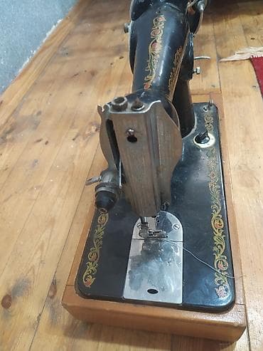 Аристоны: Mexanik tikiş maşını – əl fırladıcı qulplu, döküm metal gövdə - — 2