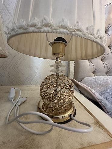 Дом и сад: İki ədəd klassik masa lampası – eyni model set - Üslub: klassik/royal — 4