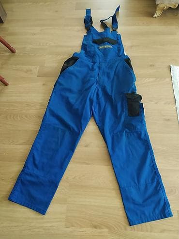 Məhsul: Mavi iş kombinezoni (suspendorlu tulum) Təsvir: - Rəng