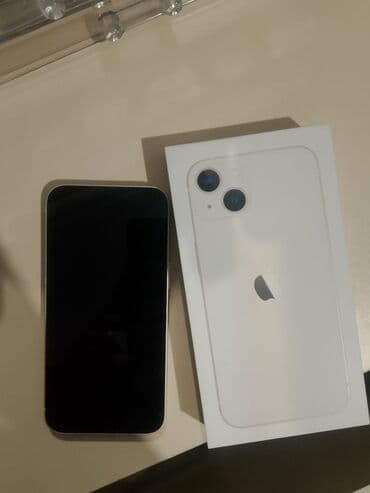 IPhone 13, 128 GB, Ağ, Face ID