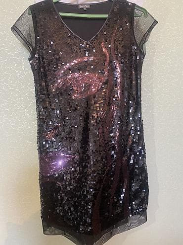 teze donlar: 🔥 Эффектное вечернее платье с пайетками — размер XL Продаётся — 1