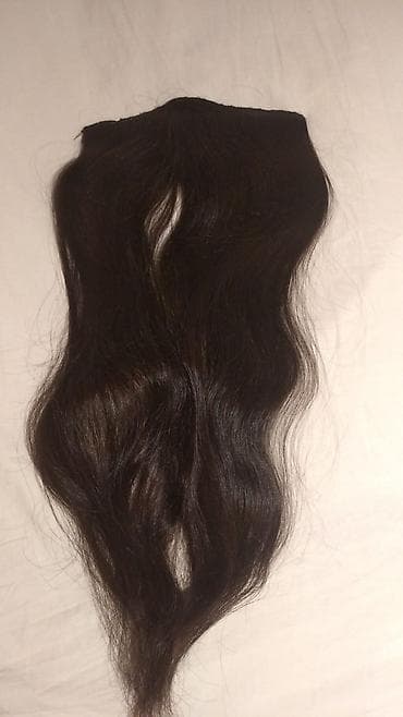 Kosmetika: Taxma saçlar, Təbii, Yeni — 2