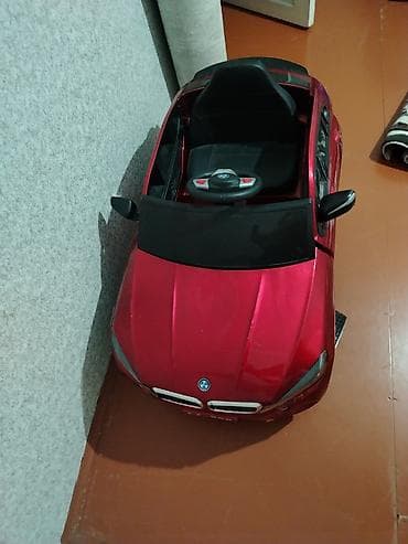b class makasin: Uşaq üçün elektrikli miniatür avtomobil – qırmızı rəngdə, krossover — 4