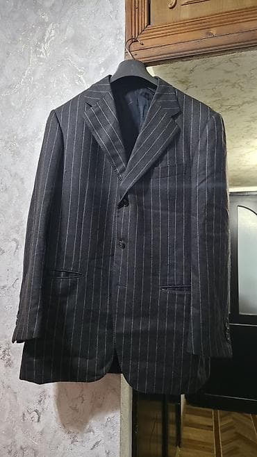 Kostyum, Qış, Pal Zileri, 2XL, rəng - Boz