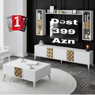 Yeni, Jurnal masası, TV stend, Rəf