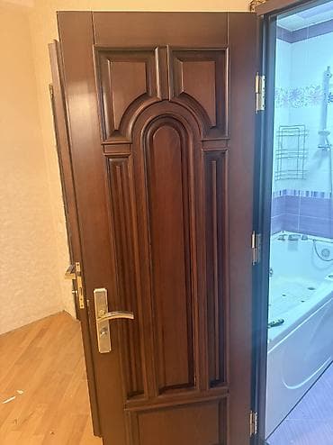 Для гостинной Б/у Межкомнатная дверь 90х205 см С замком, Платная установка, Платная доставка — 2