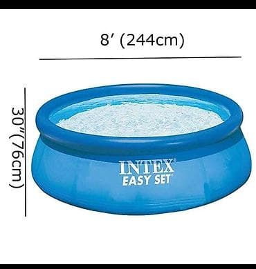 Intex orqinal hovuz 2.44×76sat cox keyfiyyətli maldi boğaz hissəsi — 2