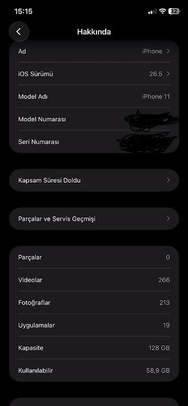 ucuz telefon ikinci el: IPhone 11, 128 GB, Qara, Face ID — 9