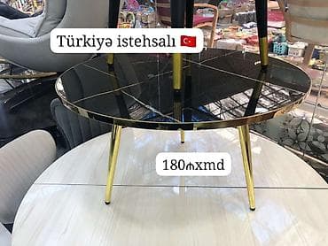 qabaq stolları: Yumru masa, Açılmayan, Təkərsiz, Türkiyə, Zəmanətsiz — 4