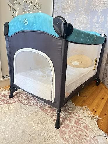 Oğlan və qız üçün, Beşik, Dəstsiz, Matras ilə, Yellənmə mexanizmsiz