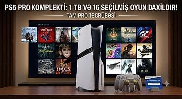 PS5 Pro Komplekti – Tam Pro Təcrübəsi Məzmun: - PlayStation 5 slim