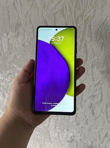 islenmis kondisioner bakida satisi: Samsung Galaxy A52, 128 GB, rəng - Qara, Sensor, Barmaq izi, İki sim kartlı — 3