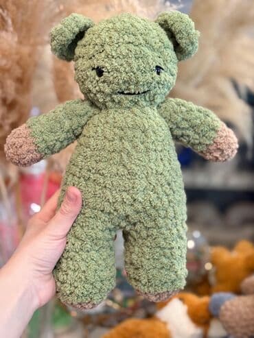 toxunma uzun jaketler: Yumuşaq toxumalı plyuş ayıcık oyuncaqları - Material: hiper-yumşaq — 1