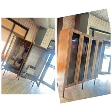 bərbər şkafı: Aynur92👑kod5135 Qiymet:220 Azn Dolab satilir Veziyyet:yeni (bu gun — 3