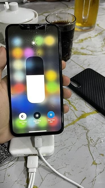 xs maxs: IPhone Xs Max, 64 GB, Space Gray, Qırıq — 2