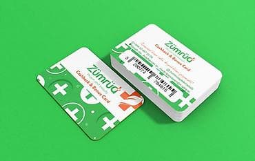 Başqa xidmətlər: Şirkətdaxili bonus kartlarının dizaynı və barkodların istənilən sayda — 1